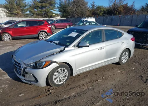 2017 Hyundai Elantra Se z USA, uszkodzony, nr VIN KMHD74LF1HU115839